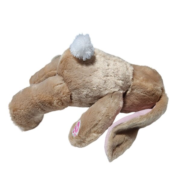 Build a Bear Rabbit 14 inch Plush Easter Bunny Brown Stuffed Animal Toy BAB - Picture 3 of 7